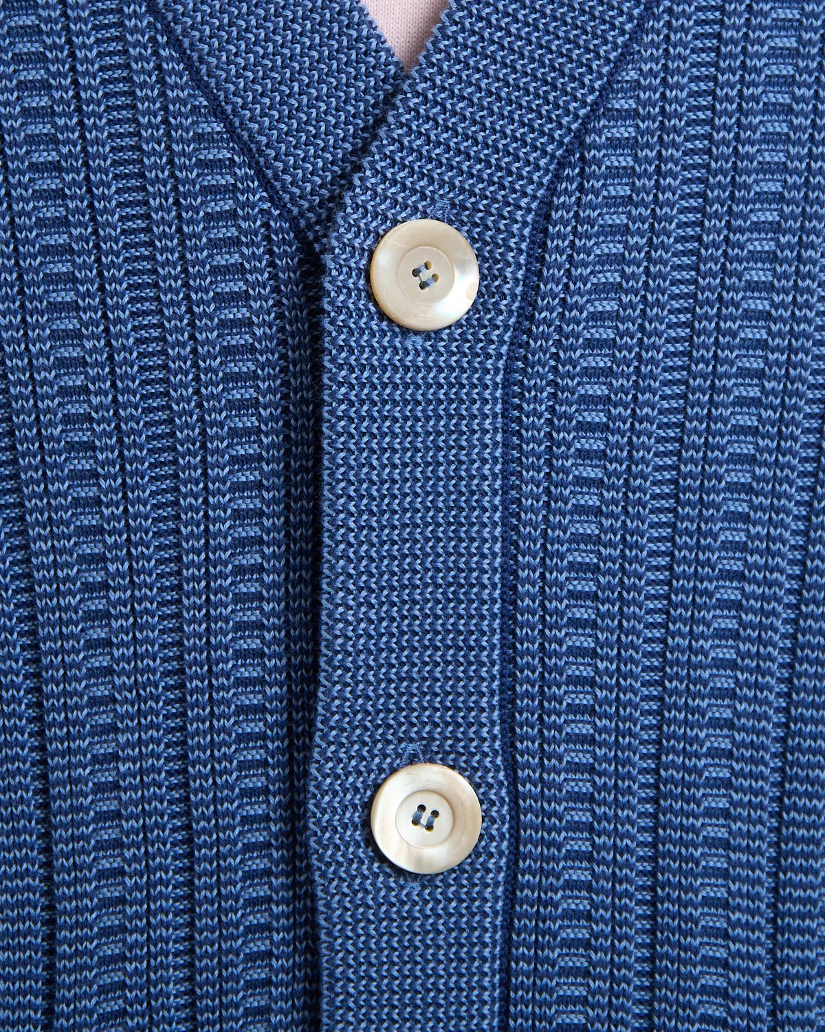 12 Gauge Bicolor Raglan Sleeve Cardigan With Pockets