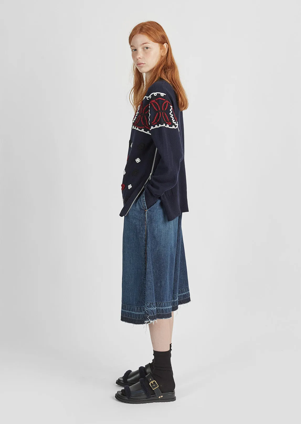 Bandana Pattern Pullover