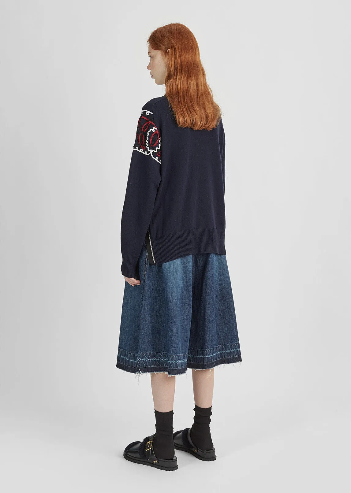 Bandana Pattern Pullover