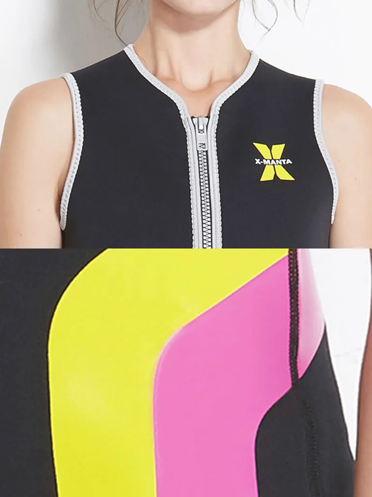 DIVE & SAIL Women's 3MM Sleeveless Wetsuit Vest