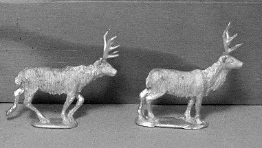 Game Miniatures - Reindeer Herd 5 miniatures