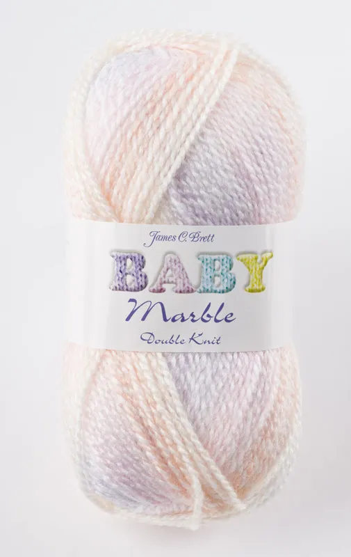 James Brett Baby Marble Double Knitting Yarn (Various Shades)