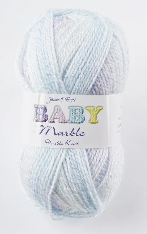 James Brett Baby Marble Double Knitting Yarn (Various Shades)