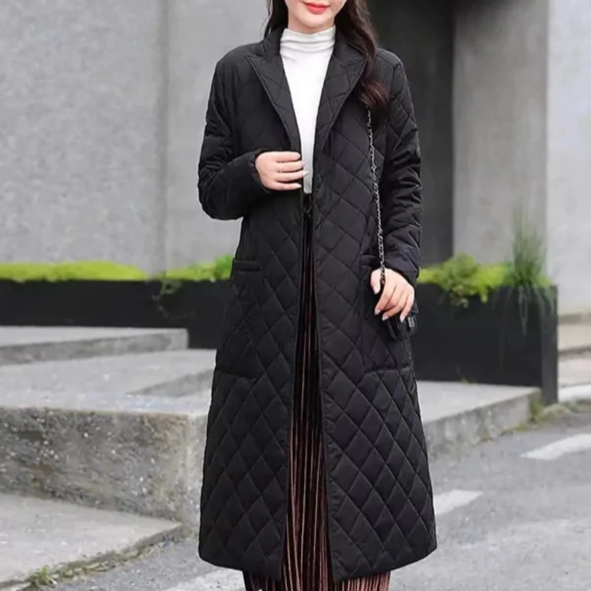 Latest Winter Long Coats for Girls with Adjustable Waist