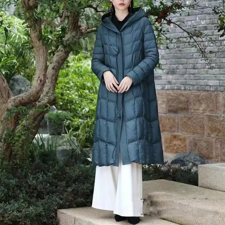 Long  Puffed Jackets Sweater Coat Women's Wholesale