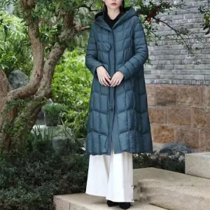 Long  Puffed Jackets Sweater Coat Women's Wholesale