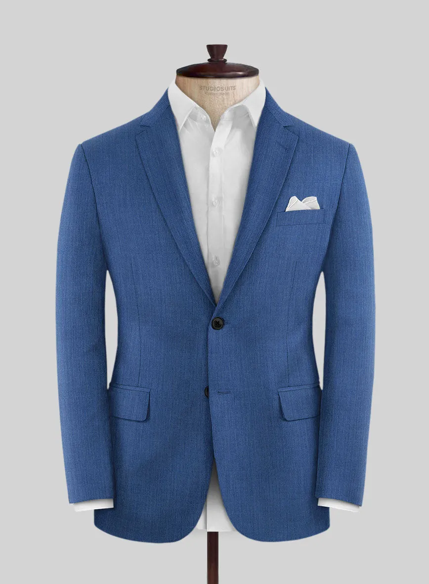 Reda Artic Blue Wool Suit