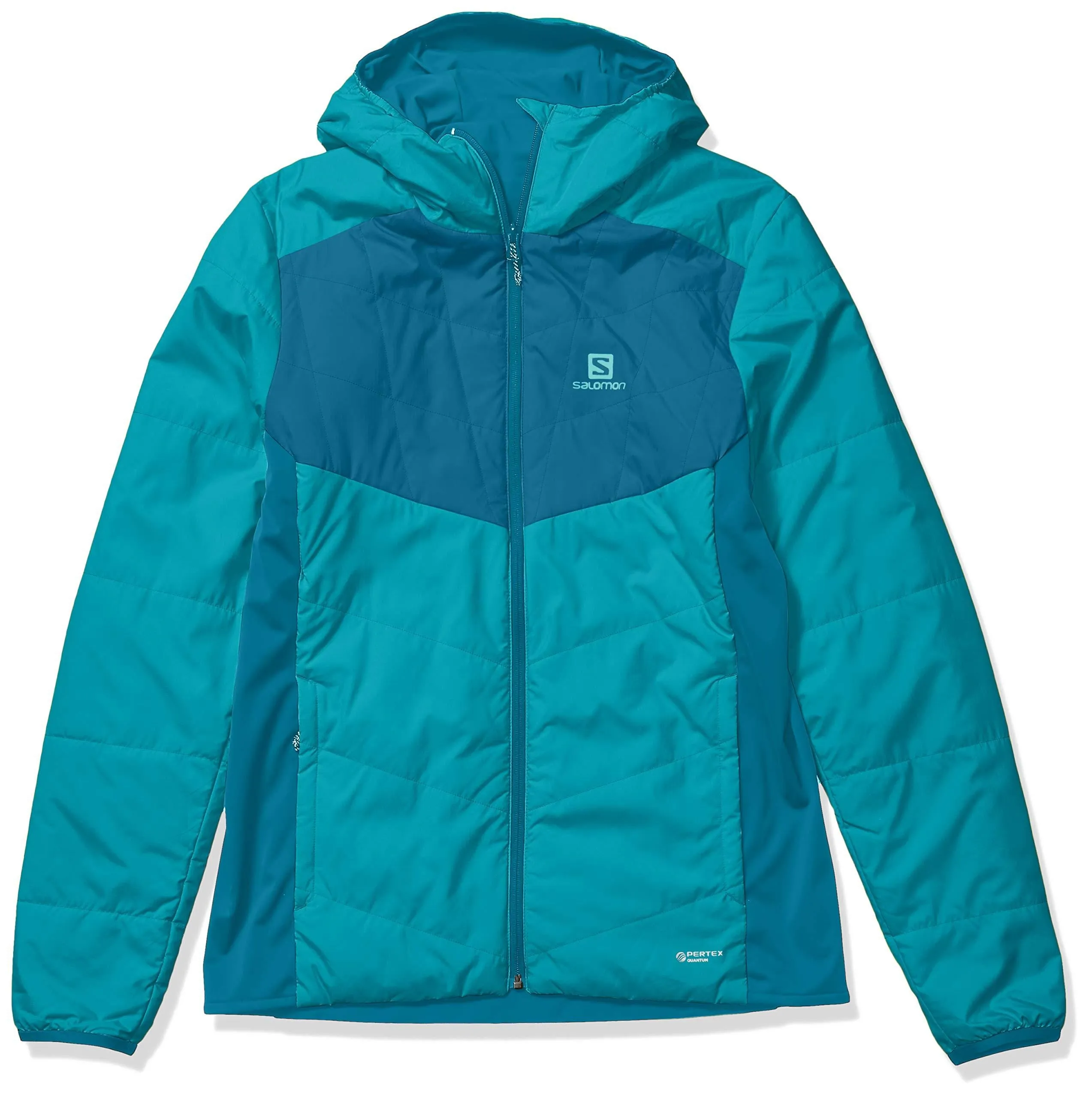 SALOMON Men's Drifter Mid Hoodie M, Fjord Blue, X-Large