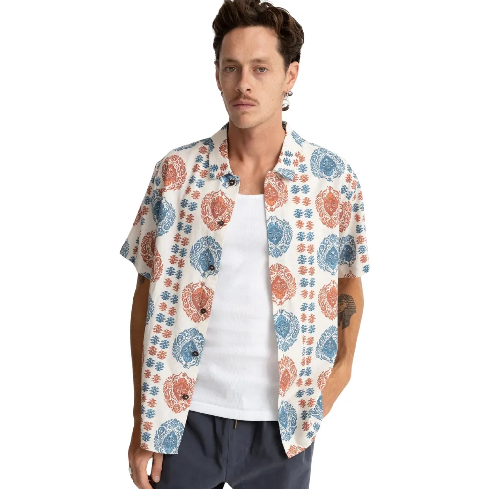 Valley Stripe Shirt Cream